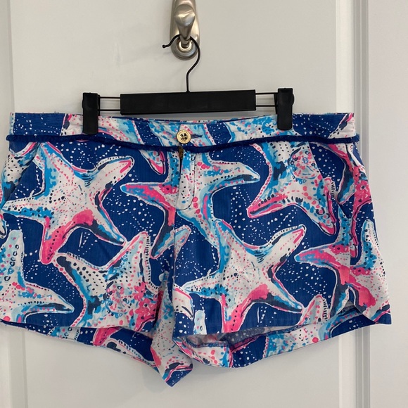 Lilly Pulitzer Pants - Lilly Pulitzer starfish size 14 shorts